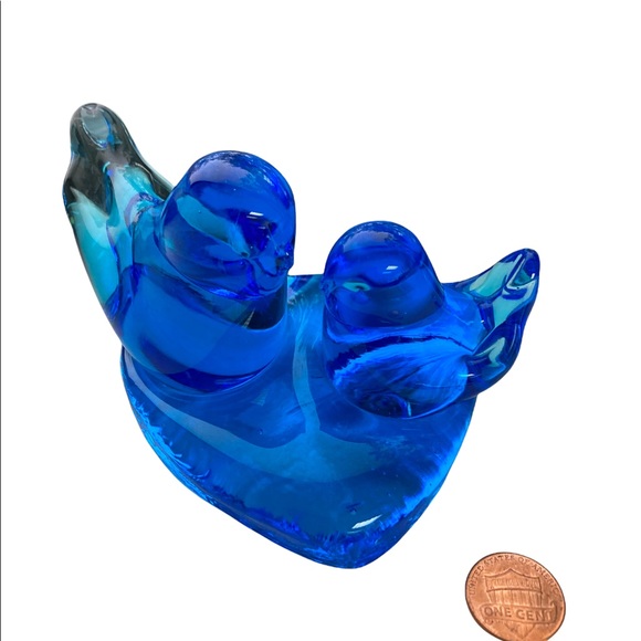 Parent / Child Blue Bird of Happiness - Leo Ward 1996 Terra Studios - Picture 4 of 11